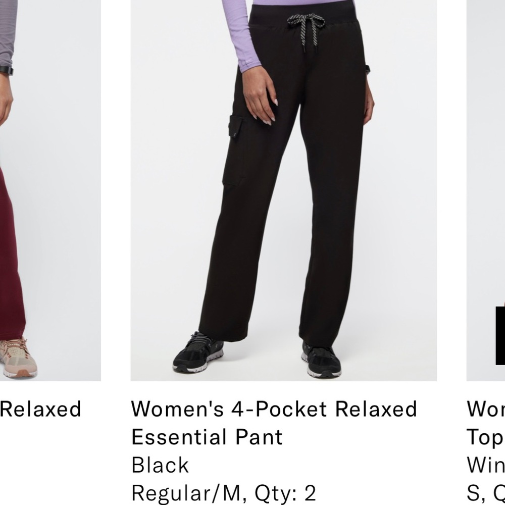 Jaanuu women’s 4-pocket relaxed essential pant